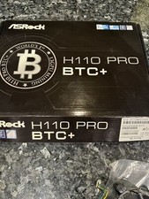 ASRock H110 Pro BTC 13 GPU LGA1151 Mining MOTHERBOARD