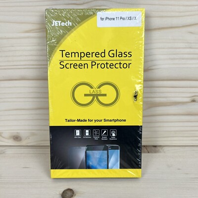 JETech Tempered Glass Screen Protectors 2-pack | iPhone 11 Pro / XS / X