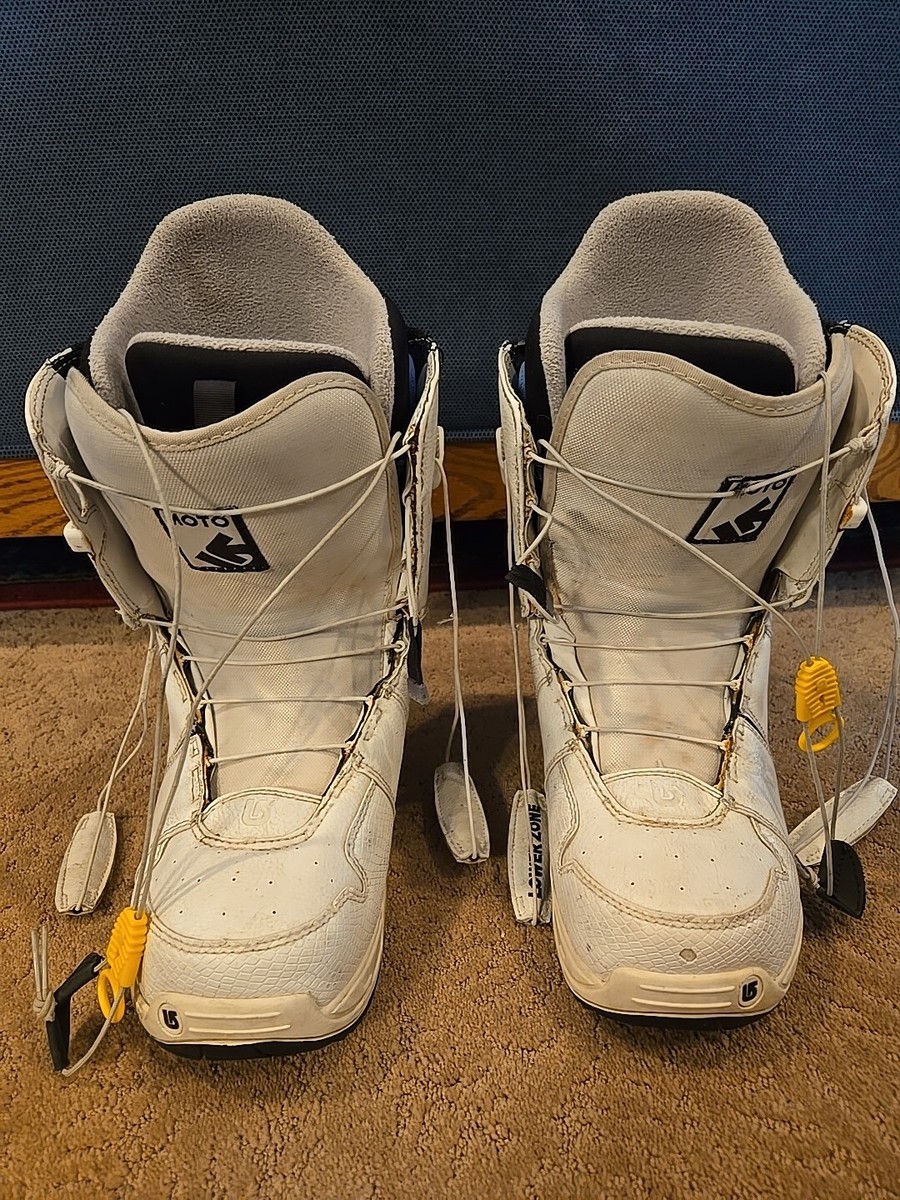 Burton Moto IMPRINT 1 Mens 7 Snowboard Boots Speed Zone Lacing