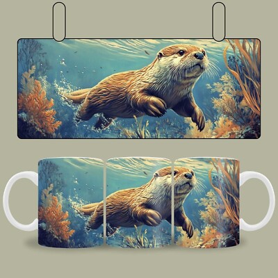 Kaffeetasse Majestätischer Otter Tasse Kaffeebecher Geschenk Keramik
