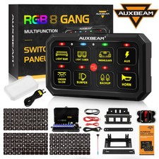 Kit de cable de extensión y control de luz de panel de interruptor de 8 velocidades RGB para camioneta Ford