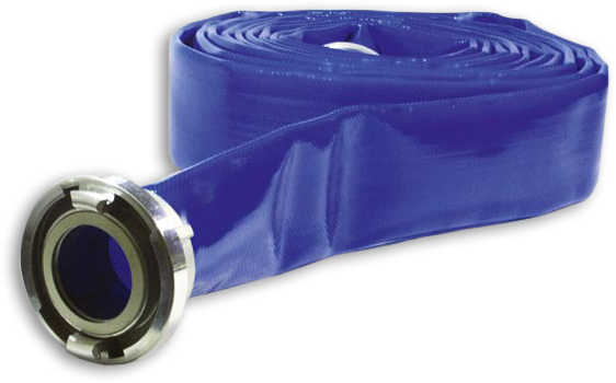 Produktbild von Admi®Star DVGW Trinkwasserschlauch Blau Mit Storz-Kupplung Messing – Geprüft Nach DVGW W270, Für Feuerwehr & Wasserförderung
