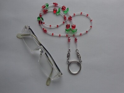 TULIPS LOVE TULIPS LA NECKLACE EYEGLASSES HOLDER LOOP NECKLACE LOBSTER CLASP