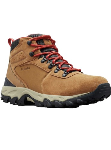 Size 12 Columbia Crestwood Brown Mid Mens Waterproof Hiking Boots BM5371-231 Mens Columbia Crestwood Mid WP Hiking Cordovan Brown Boots  main image 3