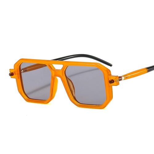 2022 Vintage Square Sunglasses Men Fashion Outdoor Shades Glasses Womens UV400 - Picture 10 of 22
