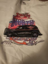 VTG 1995 Street Rod Sweatshirt Made In USA Nationals North Kalamazoo MI Large