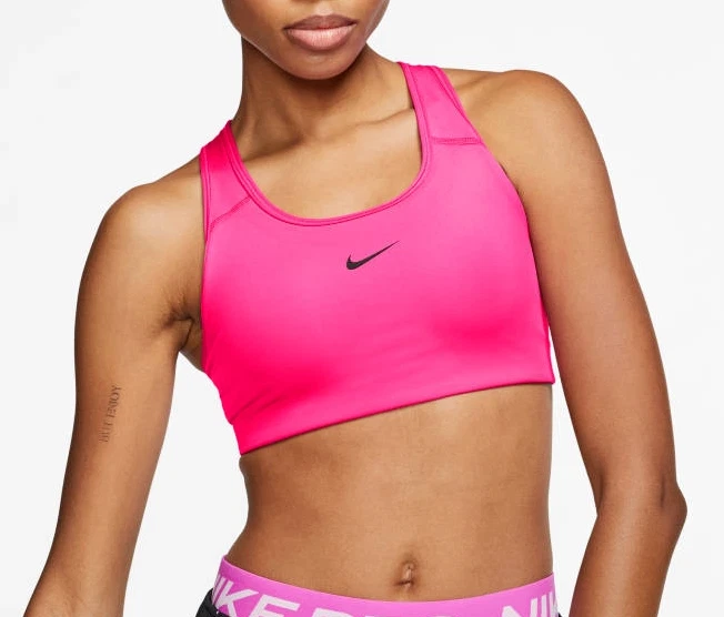 Nike Women's Hyper Pink 1-Piece Pad Medium S Sports Bra (BV3636-639) Size  XS