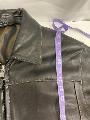 Andrew MARC New York Soft Leather Jacket: Men’s Size M - Black - Picture 17 of 18