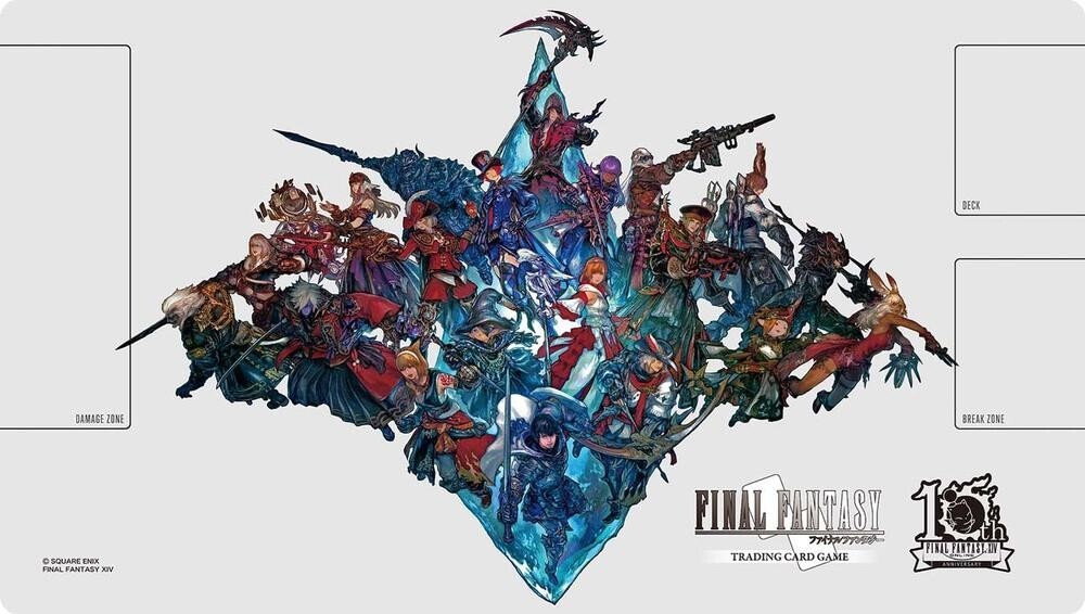 FFTCG FFⅩⅣ　10周年記念プレイマット 10th Anniversary XIV (14) Official Playmat - Opened Box - Final