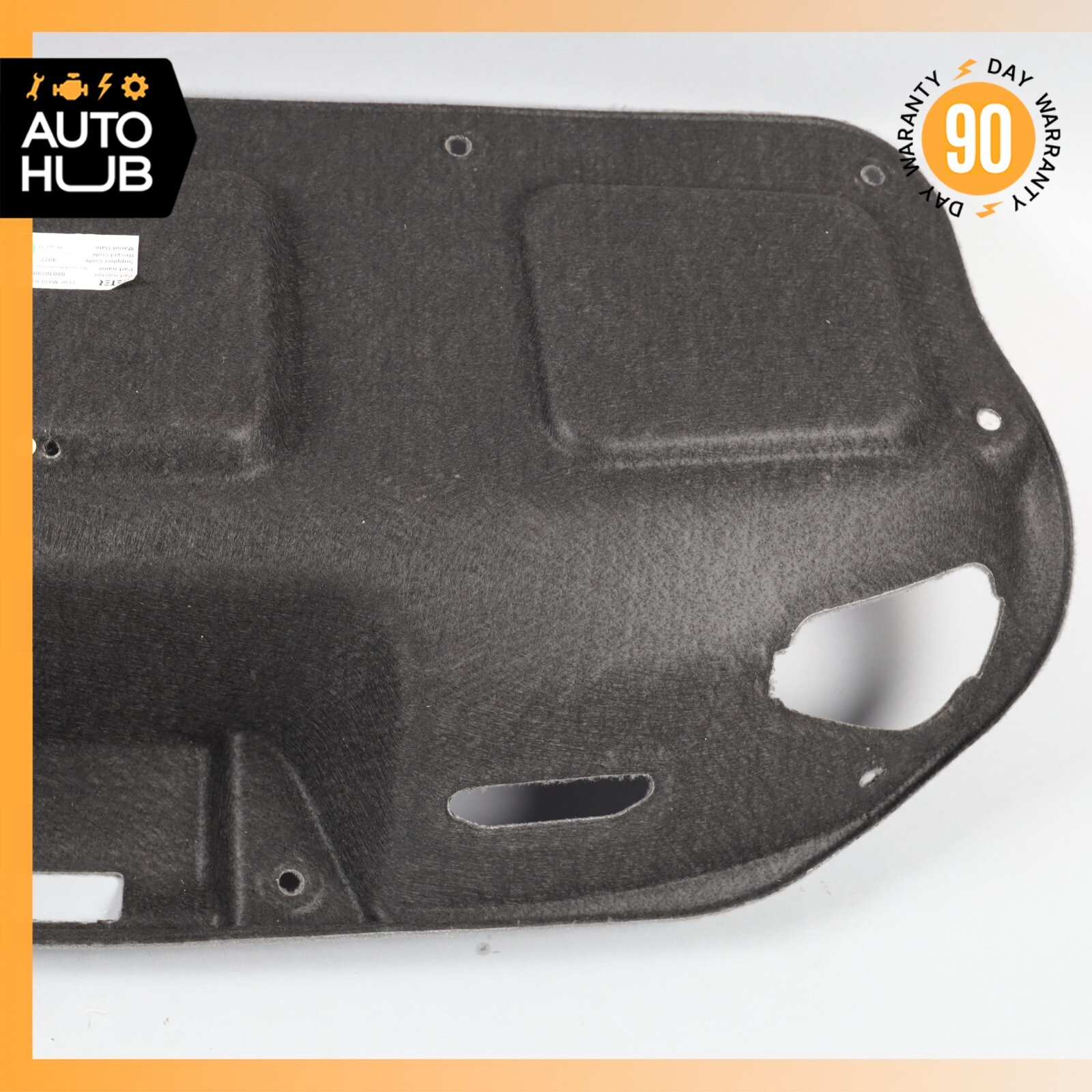 08-18 Maserati GranTurismo M145 Rear Trunk Inner Cover Trim 80307806 OEM 61k