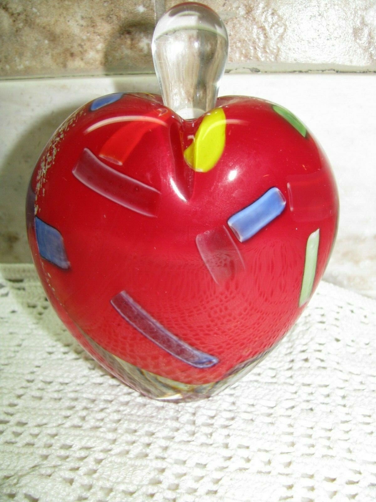 Art Glass Perfume Bottle made by Gorgeous Designs China ***ON SALE***