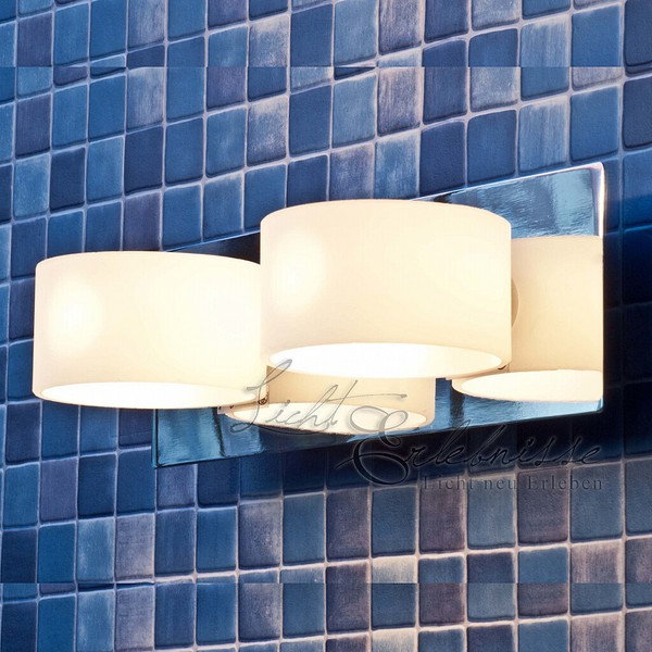 Halogen Wand-Badleuchte Badlampe Spiegelleuchte IP44 Lampe Leuchte-image