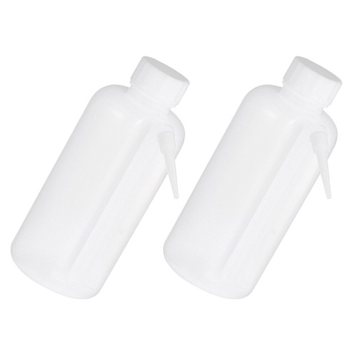 2 Pcs Bottle Washing and Filling Refillable Squeeze Bottles Travel