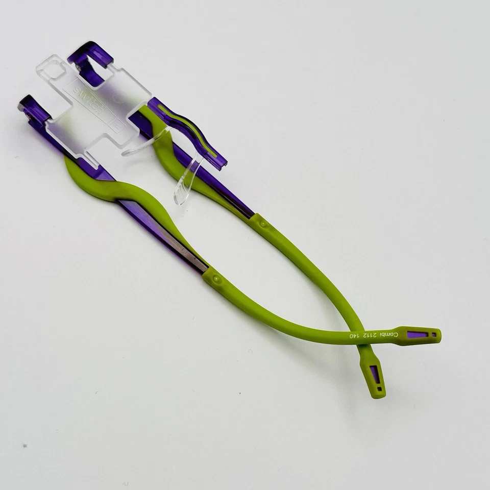 Switch It Percha Cambiable Damas Purple Green Combi 2112 SWITCH-IT Gafas NUEVO Foto 4 de 4
