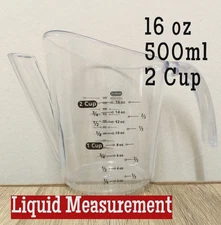 3 Simply Essential Liquid Plastic Measuring in 500ml, 160z