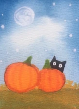 Aceo Original Mixed Media Art