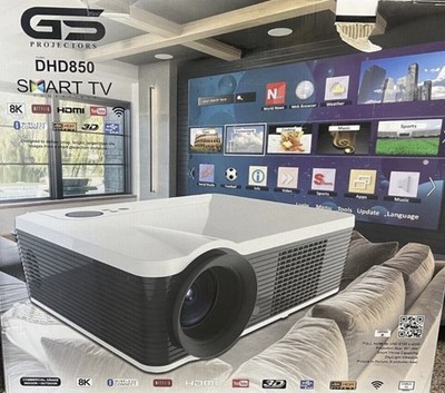 GS DHD850 SMART TV Home Theater Projector