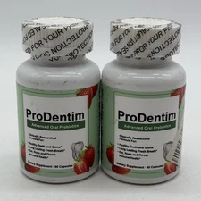 2-Pack Prodentim for Gums and Teeth Health Prodentim Dental Formula 120 Capsules