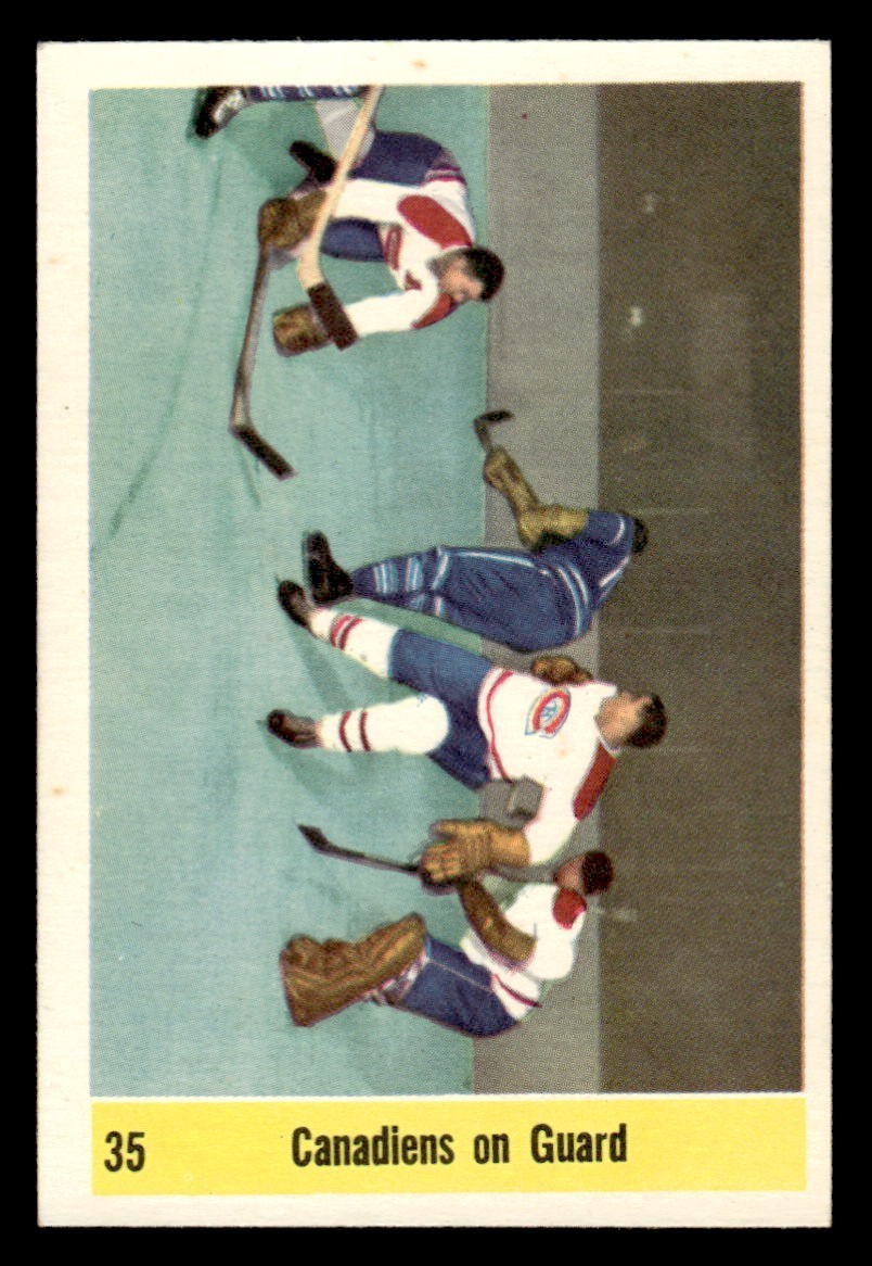 Canadiens on Guard #35 (Hockey Cards 1958 Parkhurst) — is it worth grading?