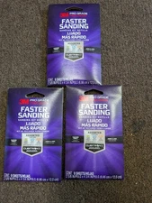 3 Pks 3M Pro Grade Precision Faster Sanding Assorted Grits Sheets (9 Sheets/Pk)