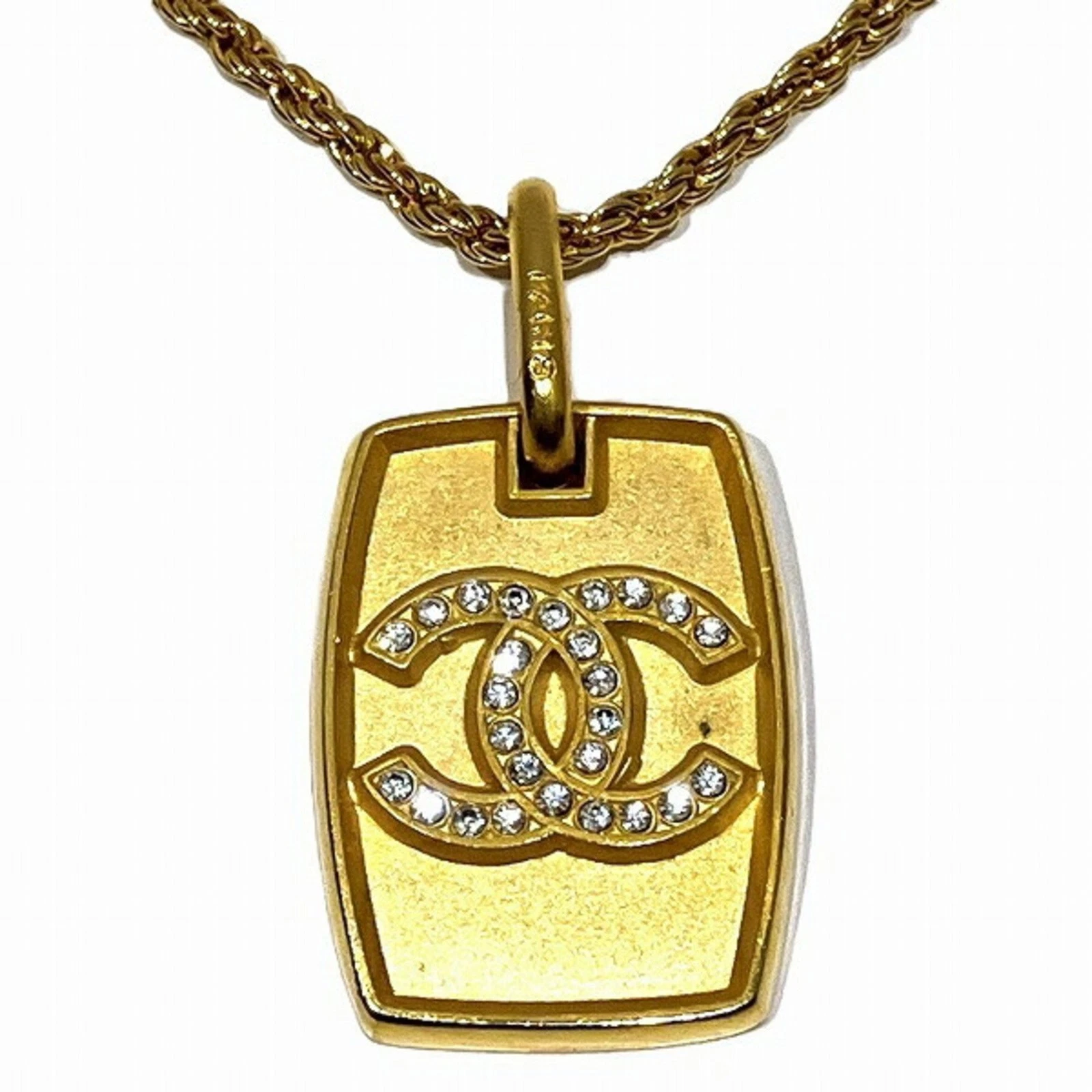 Collana CHANEL Coco Mark Plate da donna GZl19y2m