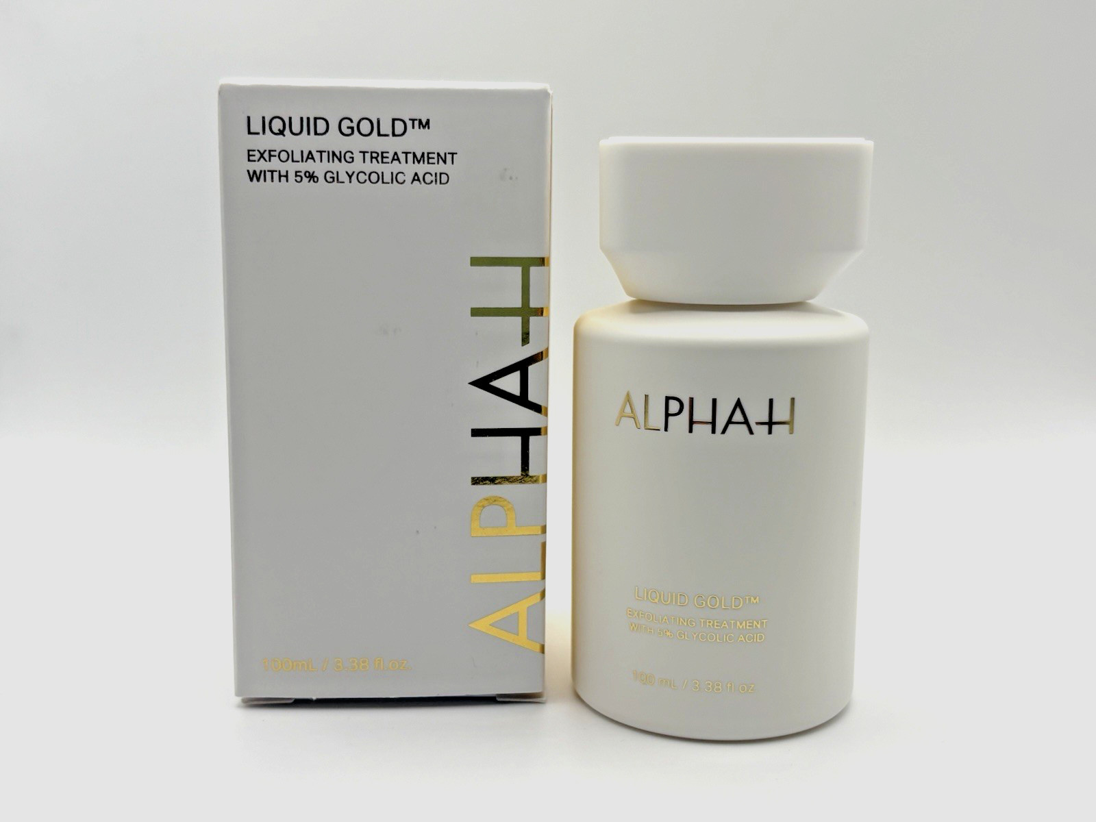 Alpha-H Liquid Gold Exfoliating Treatment 5% Glycolic Acid 100ml RRP £44 ~ BNIB