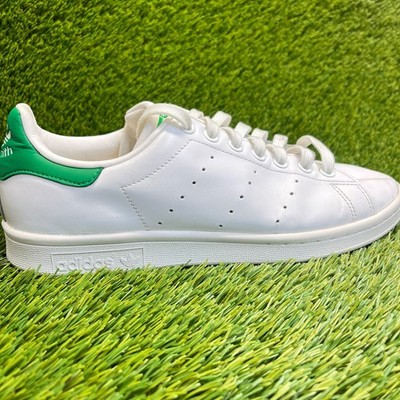 Adidas Stan Smith Womens Size 8.5 White Green Athletic Leather Shoes Sneakers