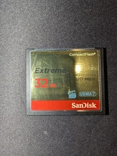 SanDisk SDCFXSB-032G-G46 Extreme 32GB CompactFlash Memory Card