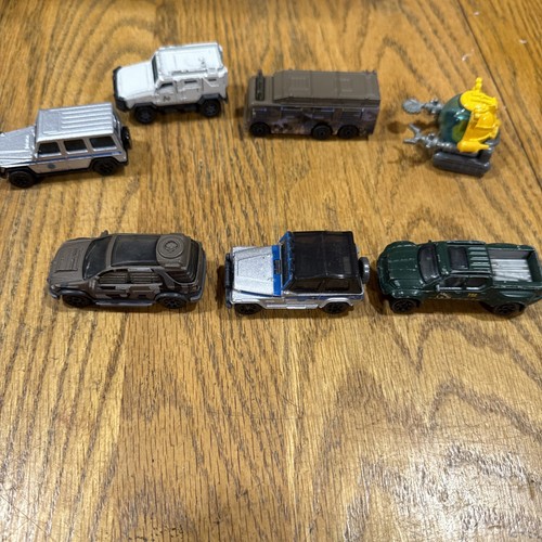 2017 Jurassic Park Matchbox Cars Lot 7, See Photos For Wear - Picture 2 of 23