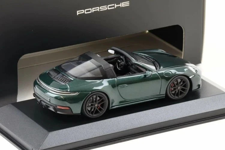 1/43 Porsche 911 992.2 Targa 4 GTS Open 2024 Green Model by Spark