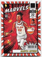 2025 Donruss WNBA #5 Saniya Rivers Net Marvels