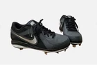 Nike Air MVP Pro Metal Cleats Athletic Baseball Shoes Size 12 Men's Black
