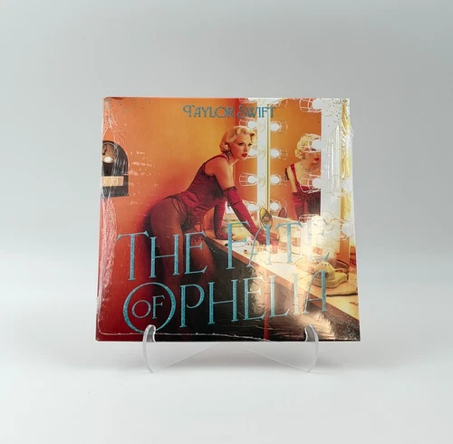 Taylor Swift The Fate Of Ophelia 7" Vinyl Single Orange Gold glitter