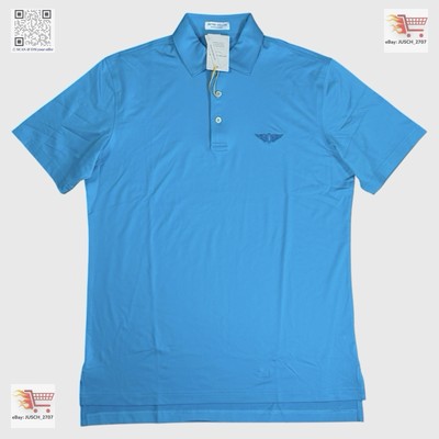 PETER MILLAR Summer Comfort Golf Polo   XXL 2XL   JBLU Teal Blue Olympic Club