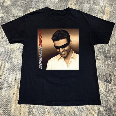 George Michael Twenty Five BLACK COTTON T Shirt Full Size S-5XL HS461