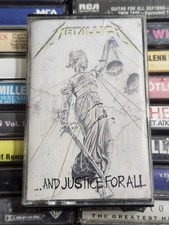 Metallica ...And Justice for All Cassette Tape