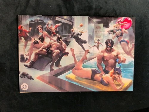 GNORTS SWIMSUIT EDITION #1 IVAN TAO EXCLUSIVE BATMAN HARLEY QUINN