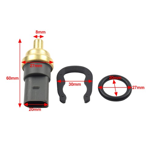 Porsche 2-poliger Kühlmitteltemperatursensor für Audi Volkswagen 06A919501A - Picture 12 of 12