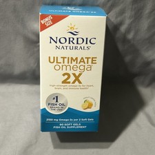 Nordic Naturals Ultimate OMEGA 2X Softgels, 2150 MG 90 Soft Gels