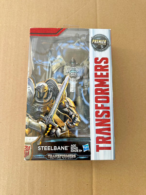 Hasbro Transformers The Last Knight Deluxe STEELBANE DRAGONSTORM OPEN BOX