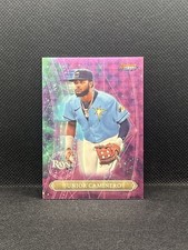 Marketplace image: 2023 Bowman's Best Astral Projections Junior Caminero Superfractor 1/1 RC #AP-27