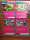 Pokémon TCG 4 card A-spec bundle Inc Master Ball 153/162 Temporal Forces