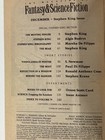Fantasy & Science Fiction Magazine Special Stephen King Issue — photo 3