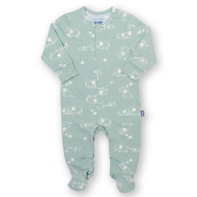 Kite Clothing Organic Cotton Baby Sleepsuit Ele Me UK