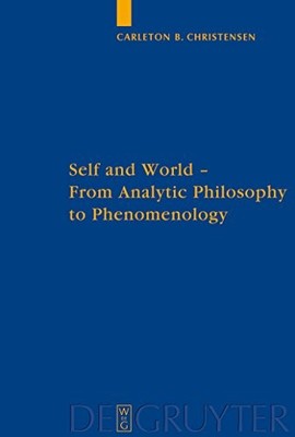 Self and World: From Analytic Philosophy to Phenomenology by Bruin Carleton Chr