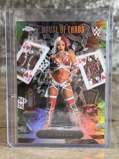 2026 Topps Chrome WWE Zelina Vega #HOC-15 House of Cards Case Hit SSP!