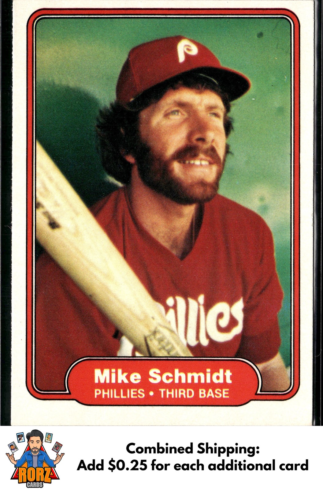 1982 Fleer #258 Mike Schmidt