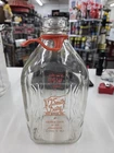 Vintage V.T. Smith Dairy Half Gallon Clear Glass Milk Bottle. Dubois PA