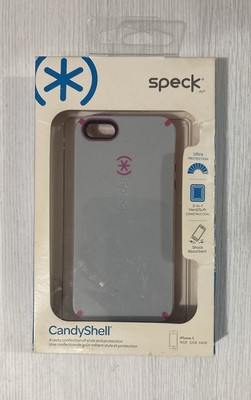 Speck CandyShell Hard/Soft Case For iPhone 5, #SPK-A0479 Gray/Raspberry Pink