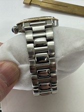 Cartier pasha mens automatic watch reference 1033 power reserve 18k bezel 5